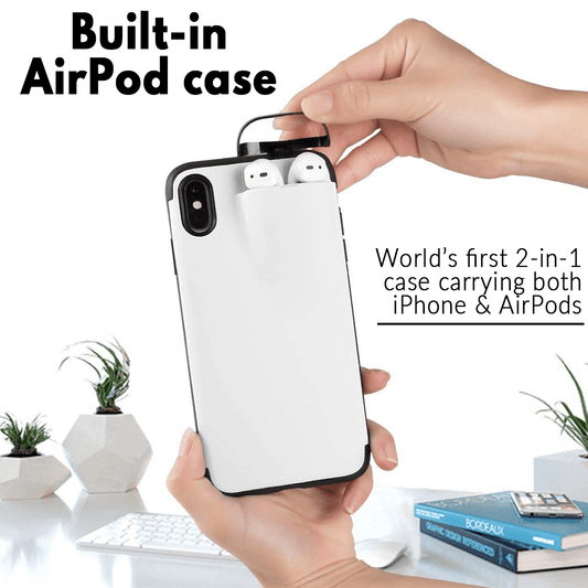 2-in-1 Airpod iPhone Case